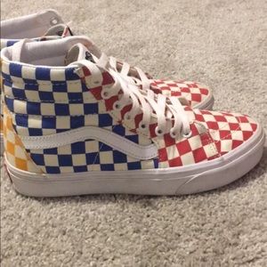 Multicolored Vans